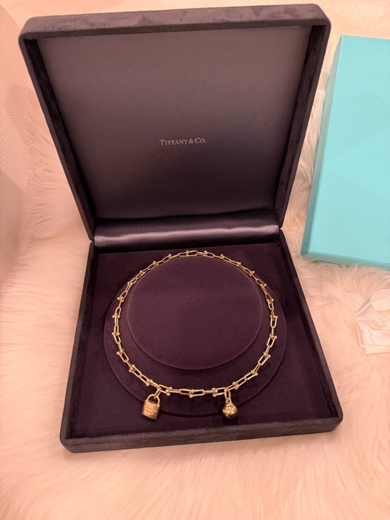 Tiffany & Co. Jewelry - Tiffany & Co. signature black velvet necklace presentation case